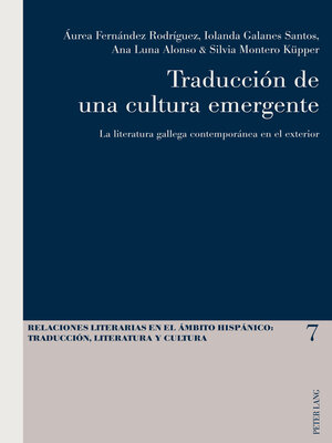 cover image of Traducción de una cultura emergente